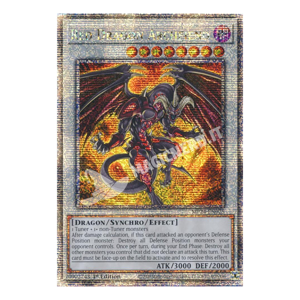 Arcidemone Drago Rosso Quarter Century