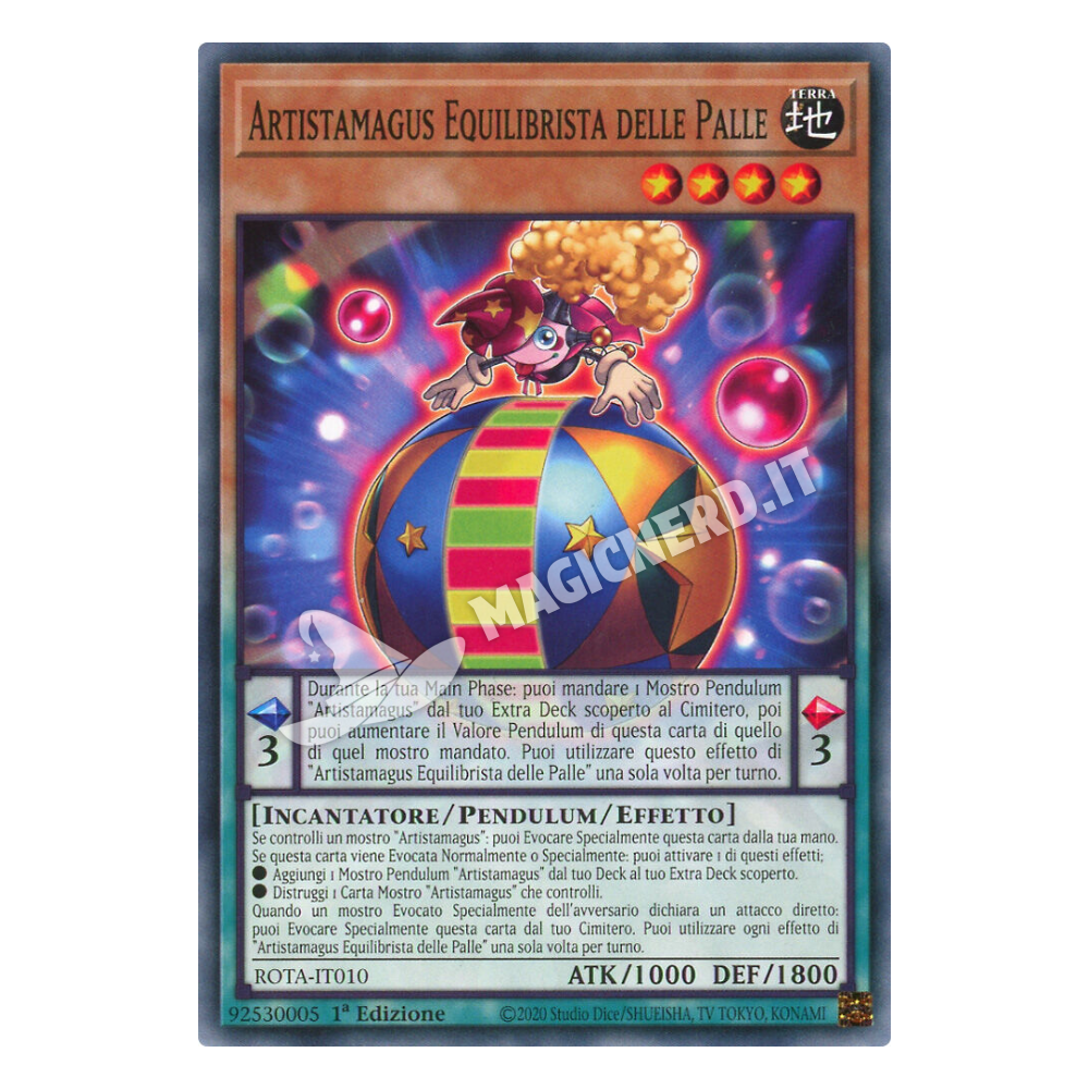 Artistamagus Equilibrista delle Palle comune