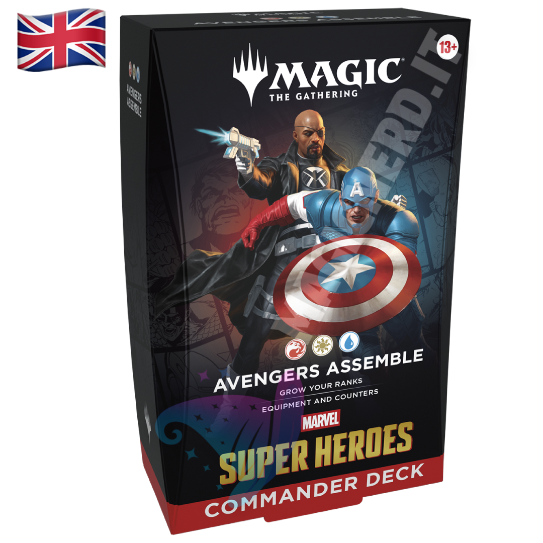Avengers Assemble Commander Deck Marvel Super Heroes MTG ENG