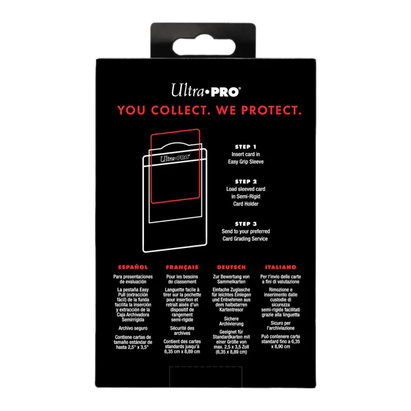 Card Grading Submission Combo Pack (50ct) – Kit Protezione Professionale per Gradazione
