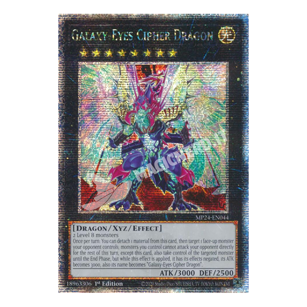 Cipher Drago Occhi Galattici quarter century