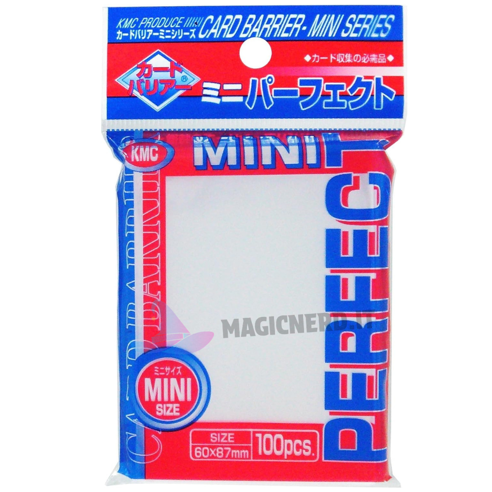 Small Japanese - Perfect Size Sleeves - Clear (100 Bustine) - KMC