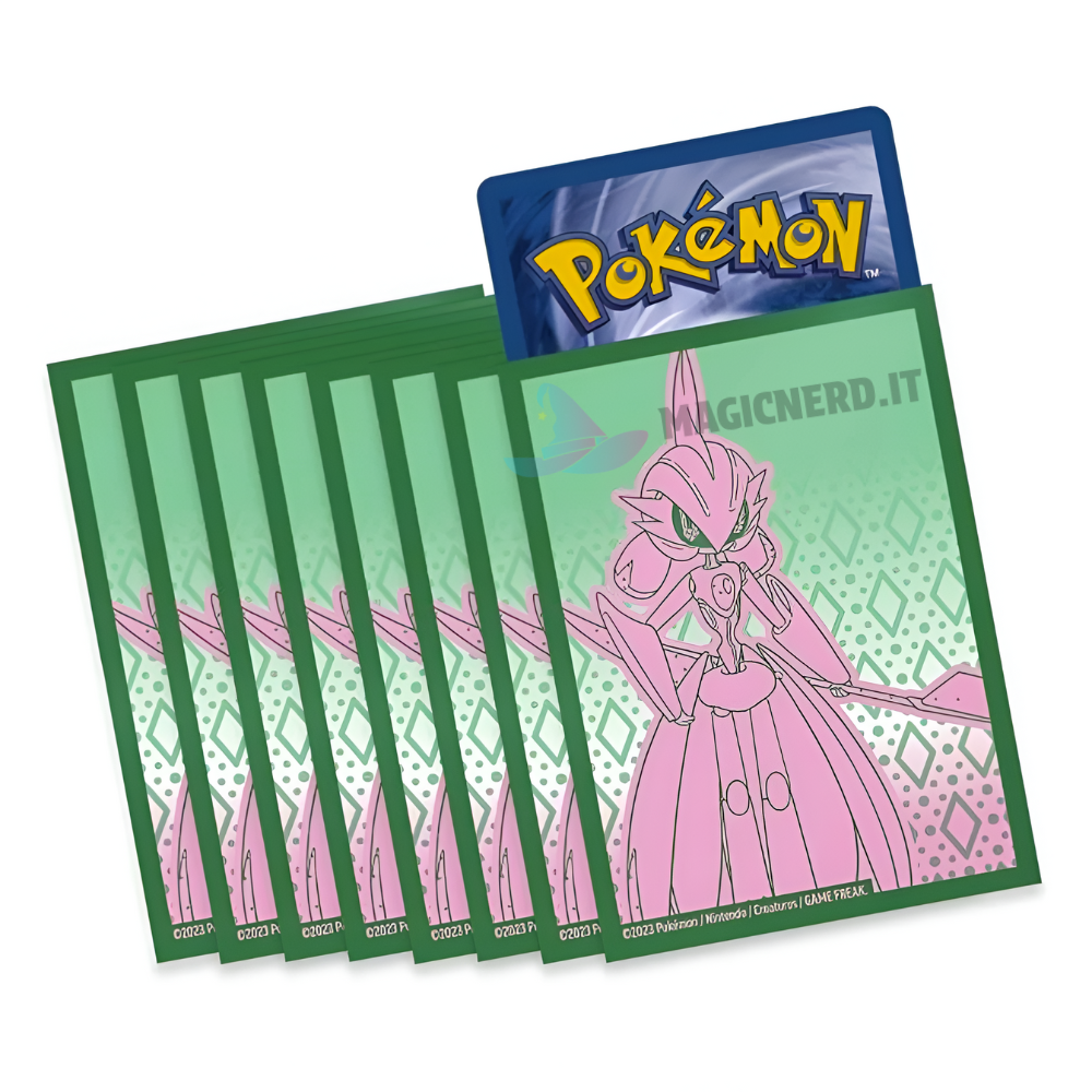 Pokemon – Proteggi carte Standard pacchetto da: 65 Bustine Paradosso Temporale Eroeferreo
