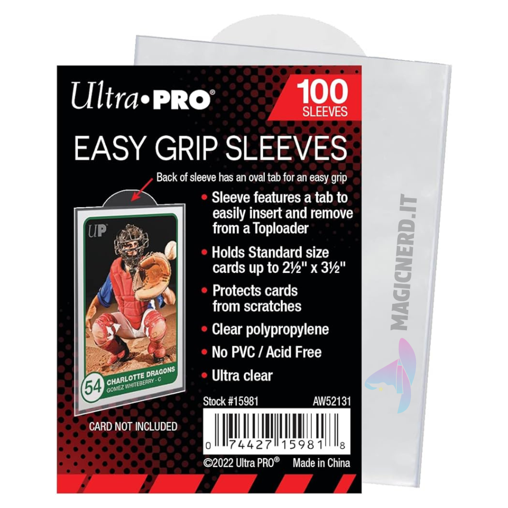 Ultra PRO - Confezione 100 Easy Grip Sleeves