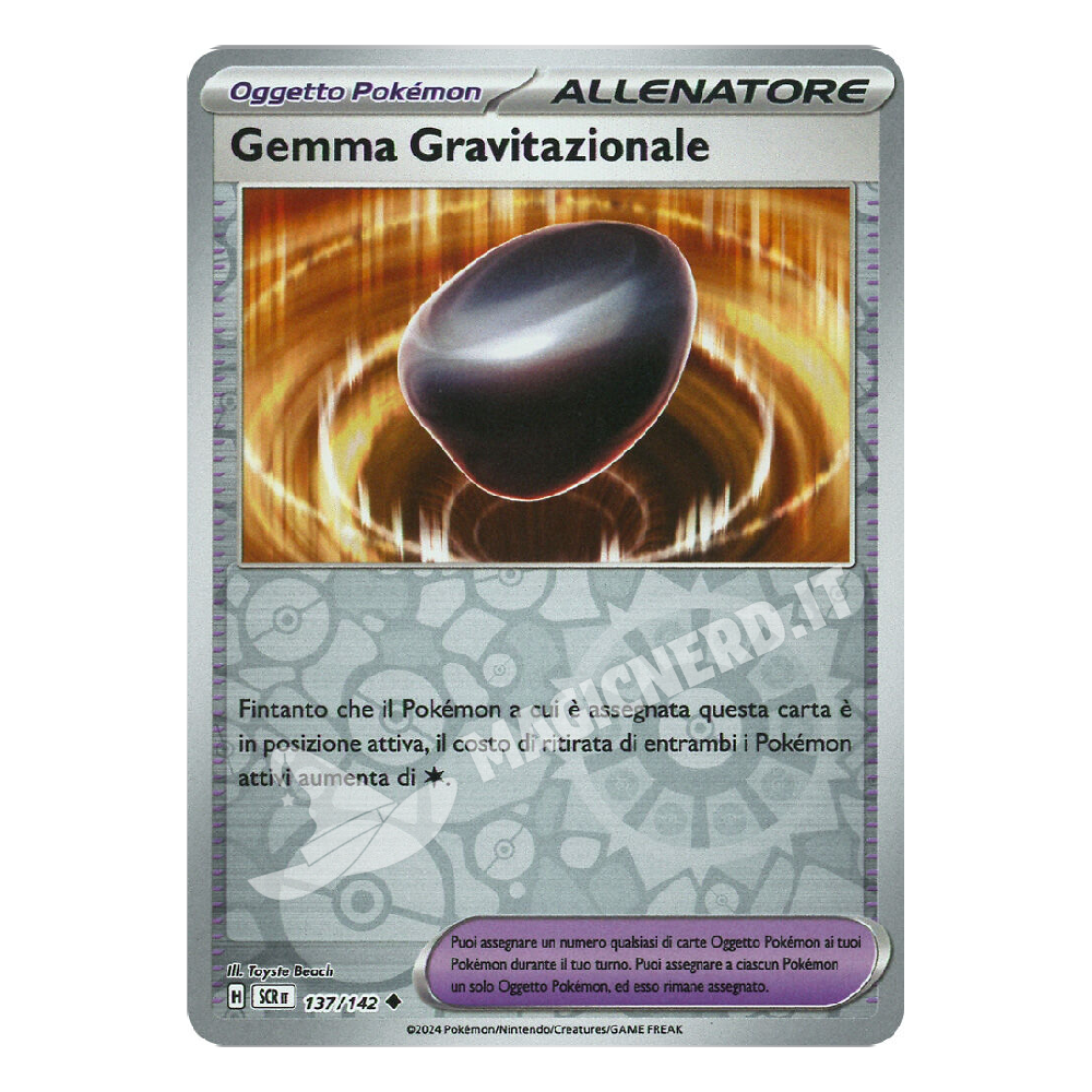 Gemma Gravitazionale Non Comune Reverse SCR 137 (ITA)
