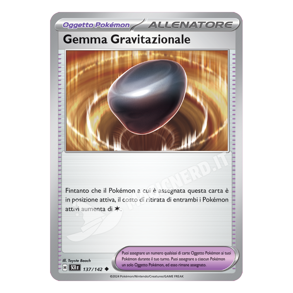 Gemma Gravitazionale Non Comune SCR 137 (ITA)