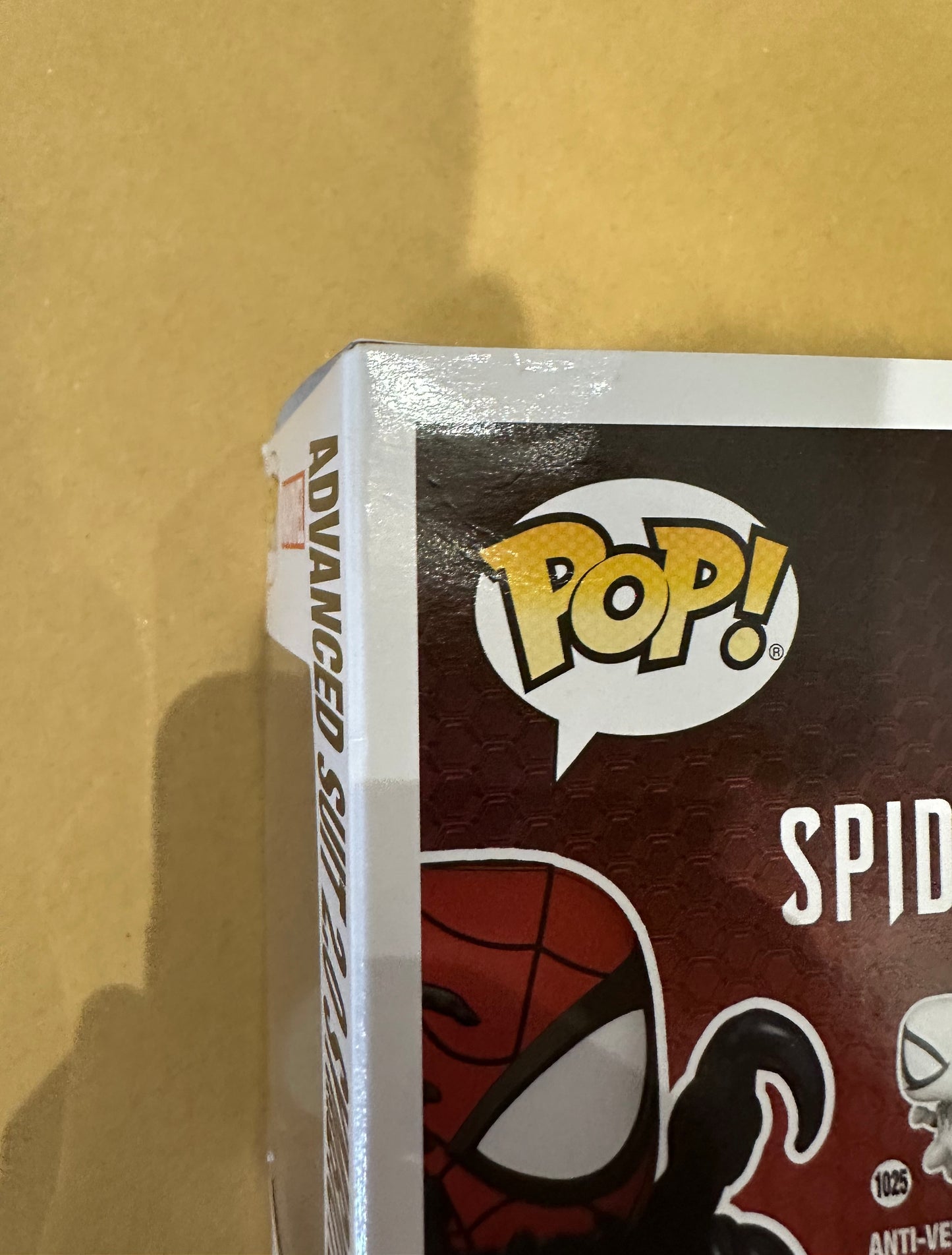 (LEGGERMENTE DANNEGGIATO) Funko Pop! Advanced Suit 2.0 Symbiote Takeover 1029 - Spider-Man 2 (Special Edition)