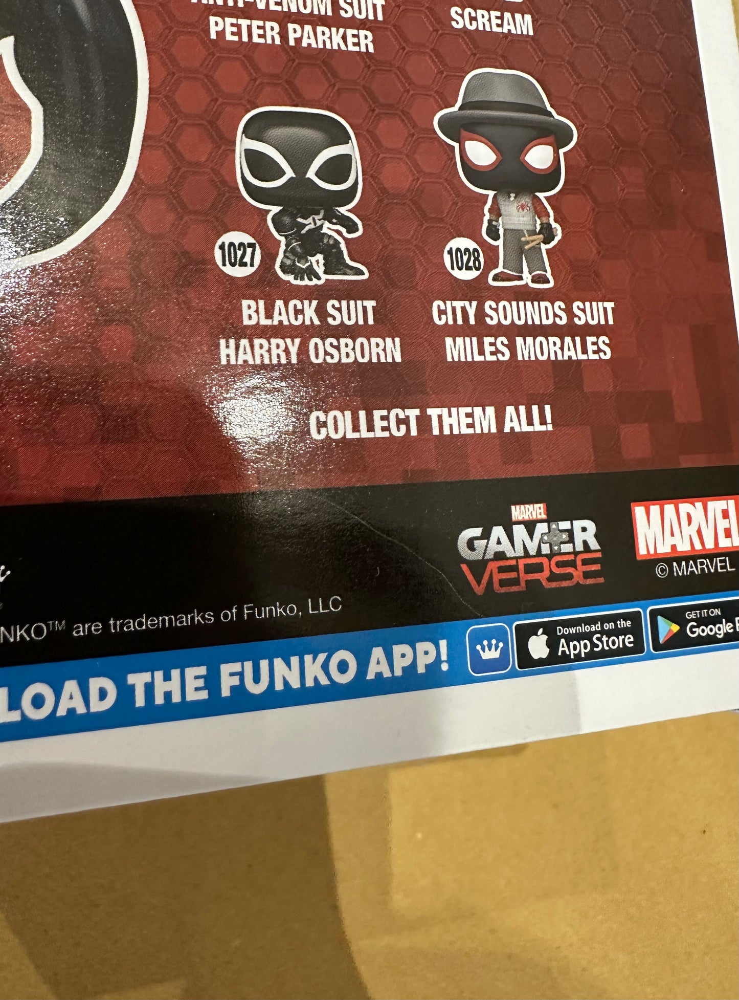 (LEGGERMENTE DANNEGGIATO) Funko Pop! Advanced Suit 2.0 Symbiote Takeover 1029 - Spider-Man 2 (Special Edition)