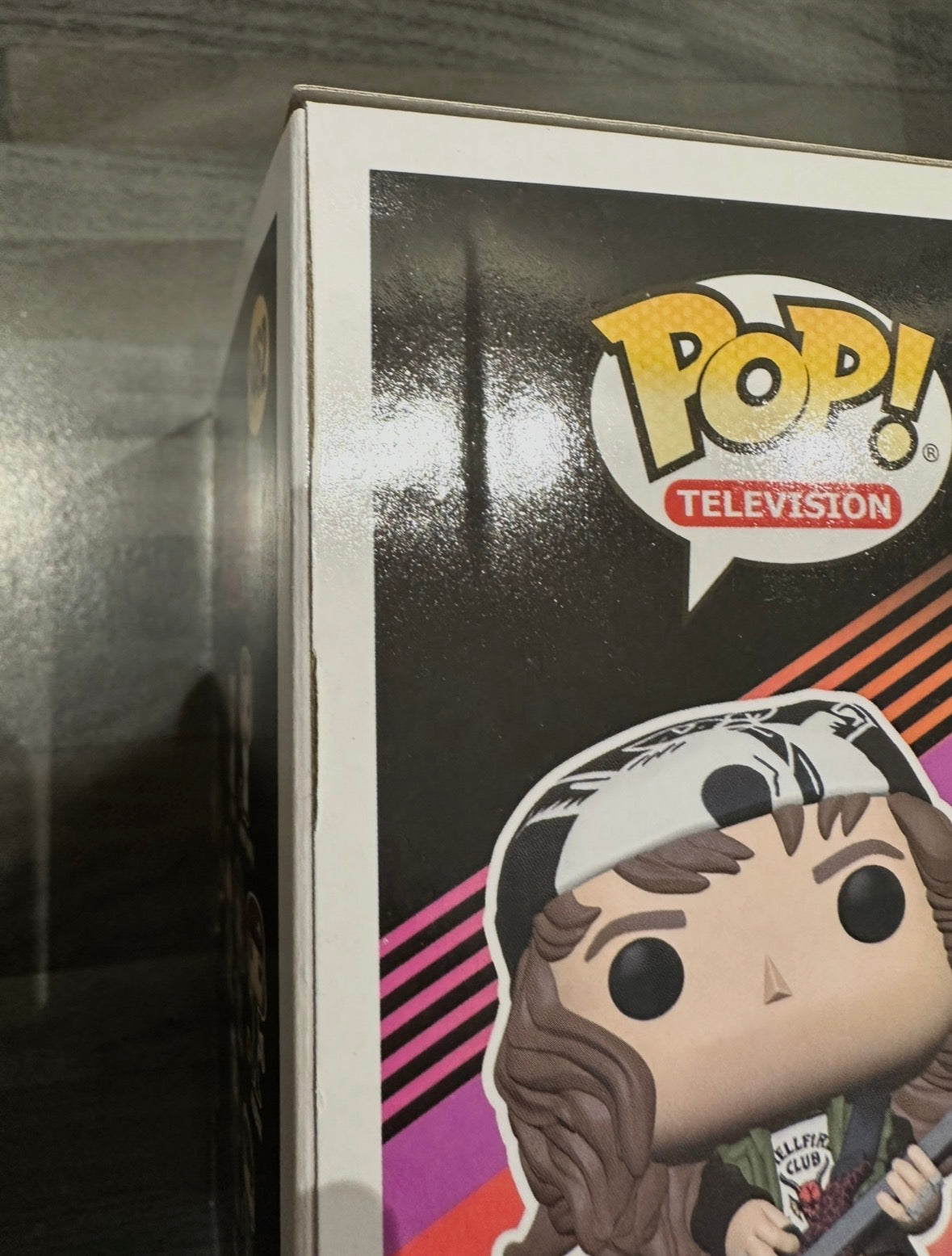 (SCATOLA LEGGERMENTE DANNEGGIATA) Funko POP! Television Stranger Things Eddie 1462 (Metallic) (Special Edition)