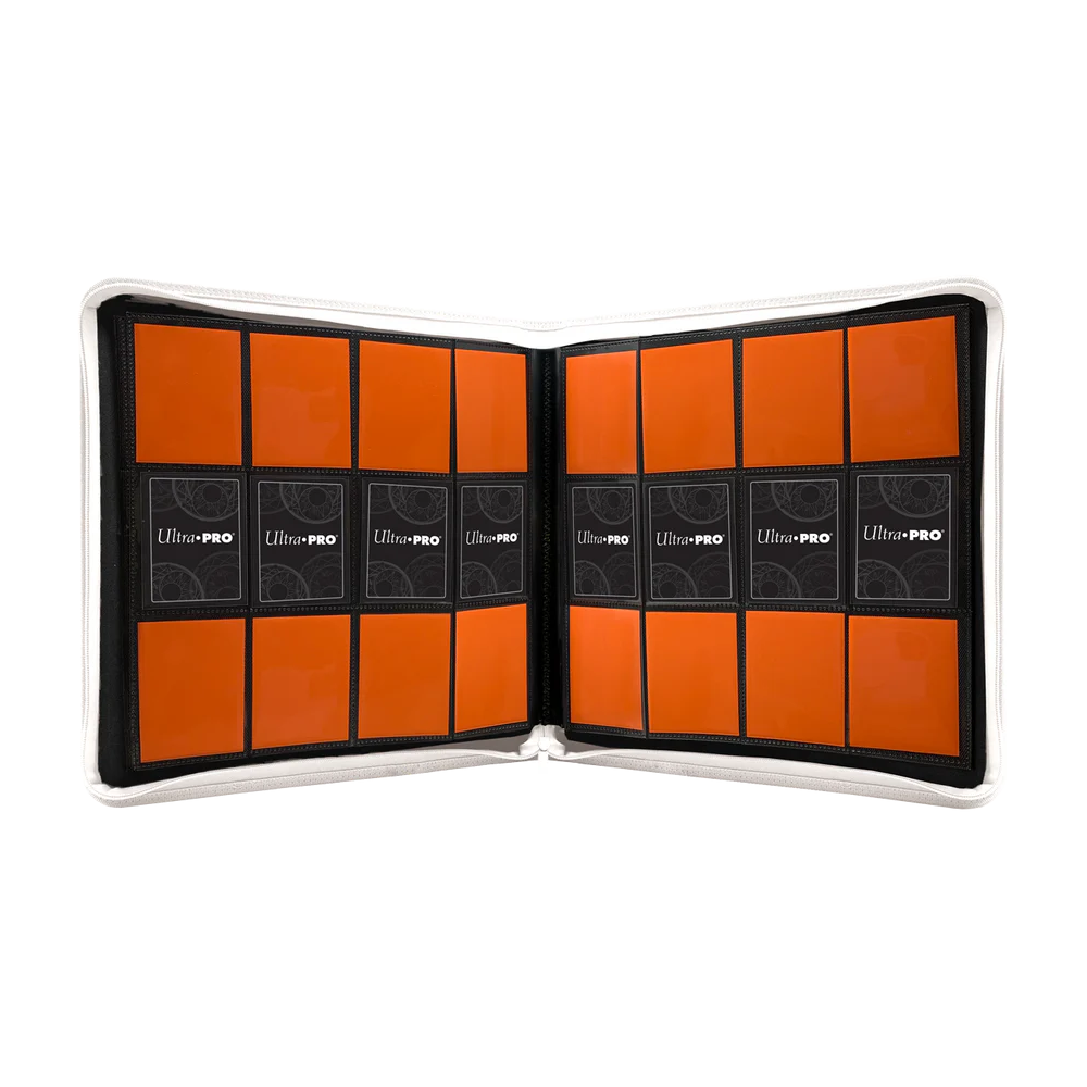 Album 12 Tasche Zippered PRO-Binder Vivid White Ultra-PRO