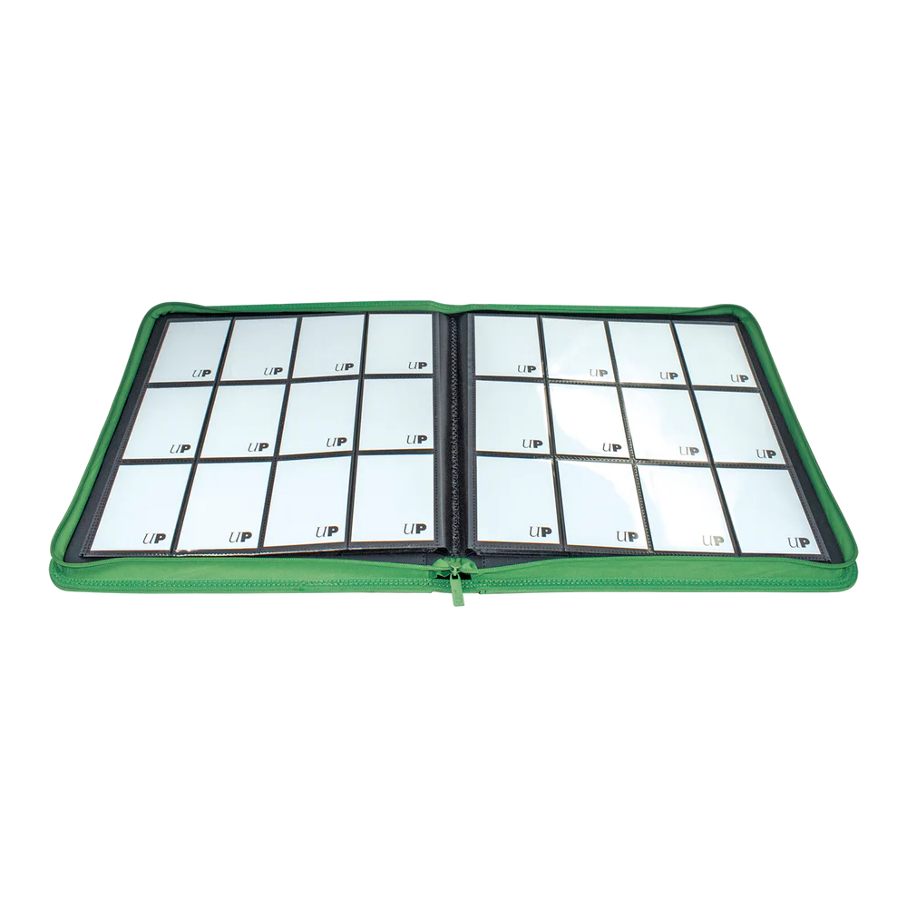 Album 12 Tasche Zippered PRO-Binder Vivid Green Ultra-PRO