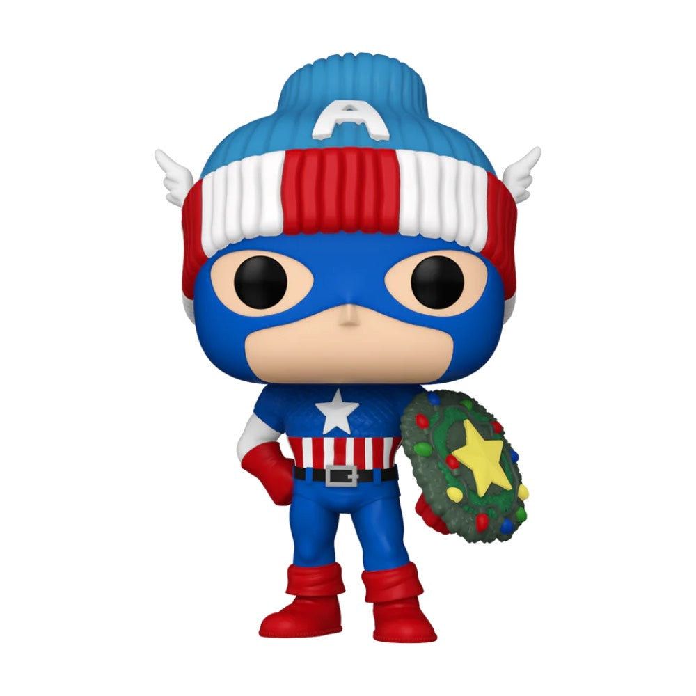 Funko Pop! Marvel Holiday Captain America 1438