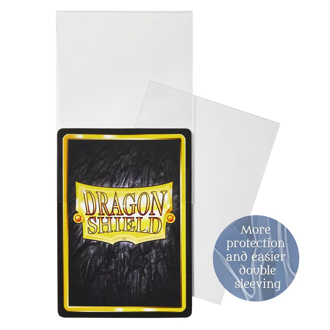 Standard - Perfect Fit Thick Inner Sleeves Clear (100 Bustine) - Dragon Shield