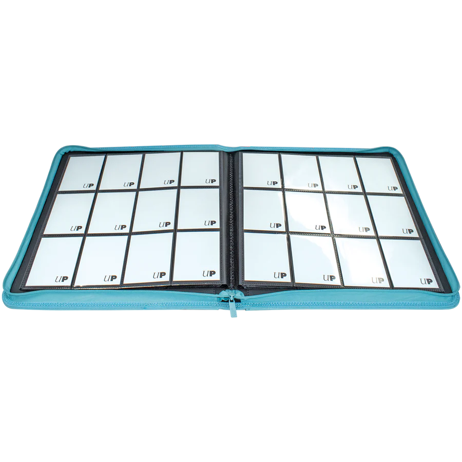 Album 12 Tasche Con Zip - Zippered PRO-Binder - Teal - Ultra-PRO