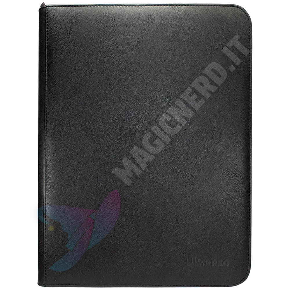 Album 9 Tasche Con Zip PRO-Binder Black Vivid Ultra-PRO