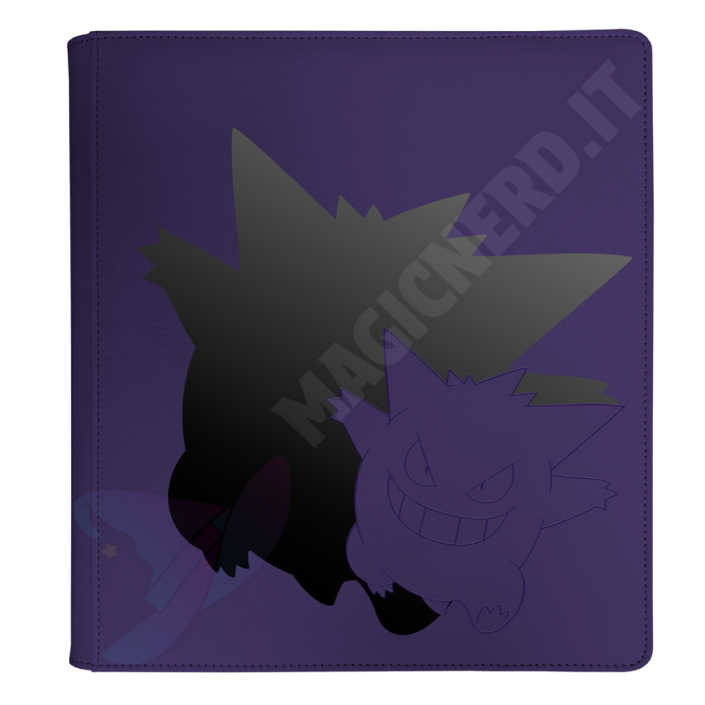 Album Pro Binder 12 Tasche Con Zip Gengar Ultra Pro