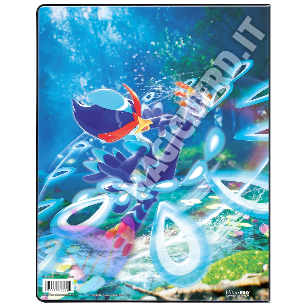 Album Ultra Pro Pokemon - Evoluzioni a Paldea 9 Tasche 14 Pagine