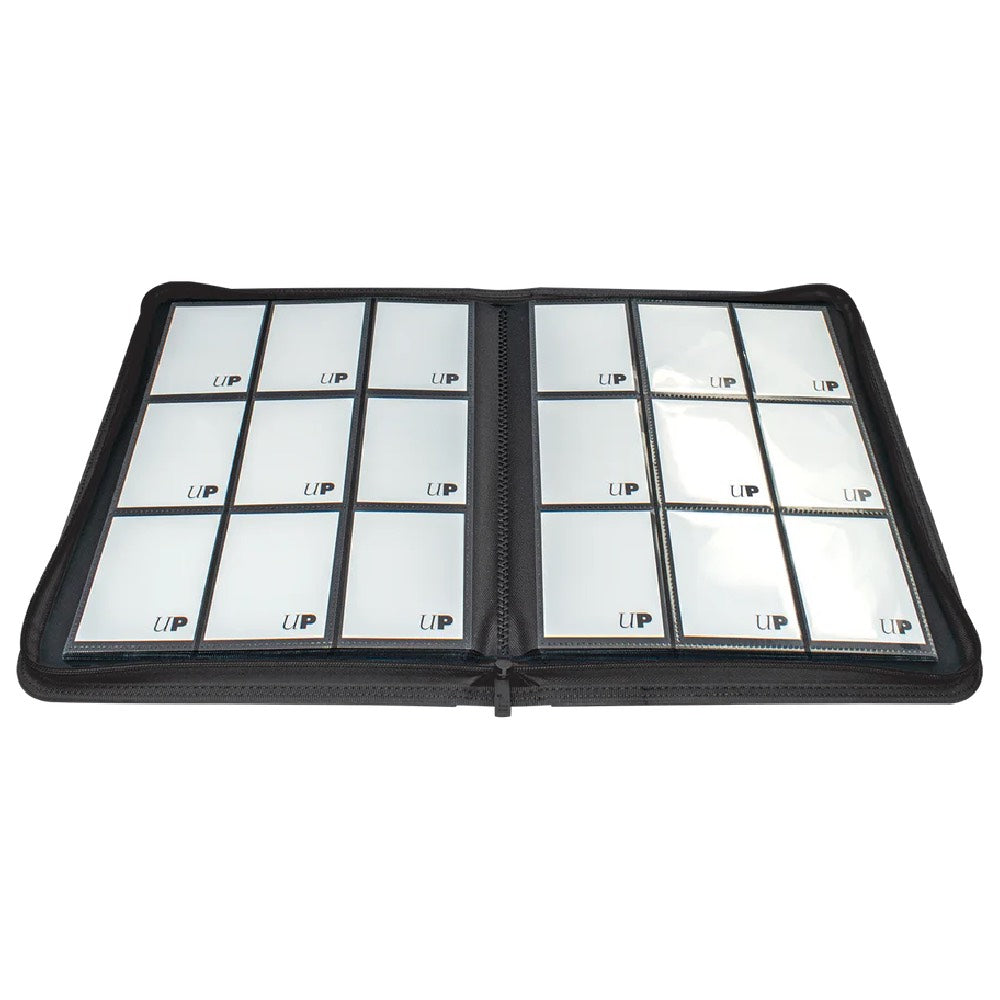 Album 9 Tasche Con Zip PRO-Binder Black Ultra-PRO