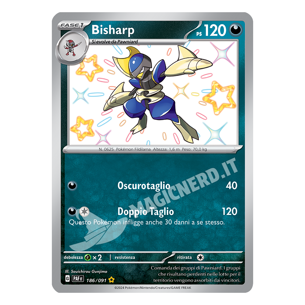 186/091 Bisharp Shiny PAF