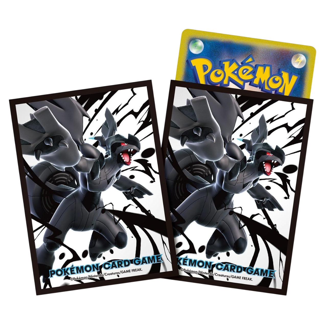Pokemon – Bustine Protettive Standard Pokemon Center Black Bolt - Zekrom (64 Bustine)