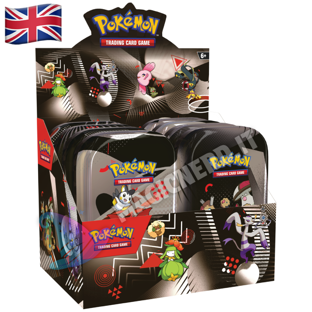 Black Bolt & White Flare Box 8 Unova Mini Tin (ENG)