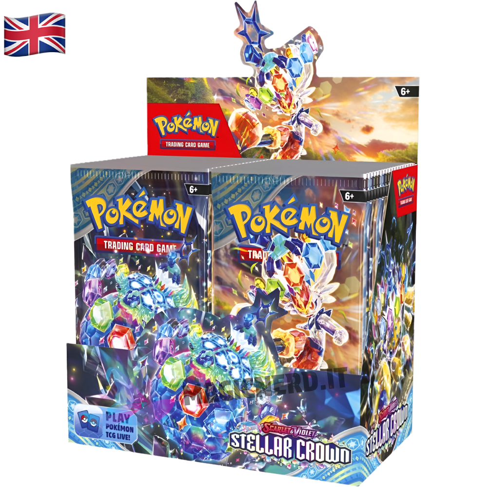 Scarlet & Violet Stellar Crown Display 36 Buste (ENG)