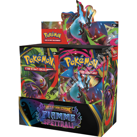 Box Fiamme Spettrali Pokémon – Display 36 Buste (ITA)