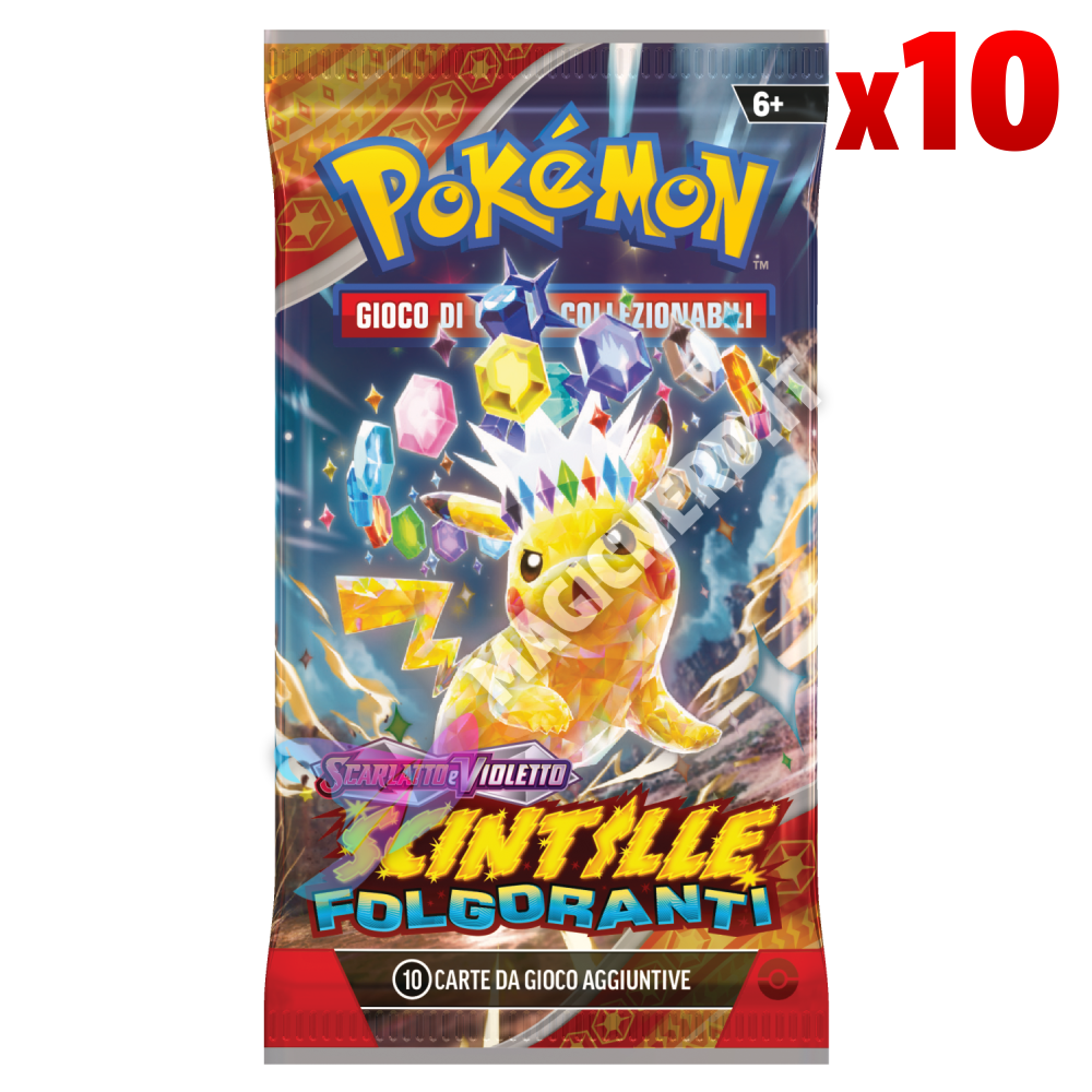 Bundle 10 Bustine Scintille Folgoranti (ITA)