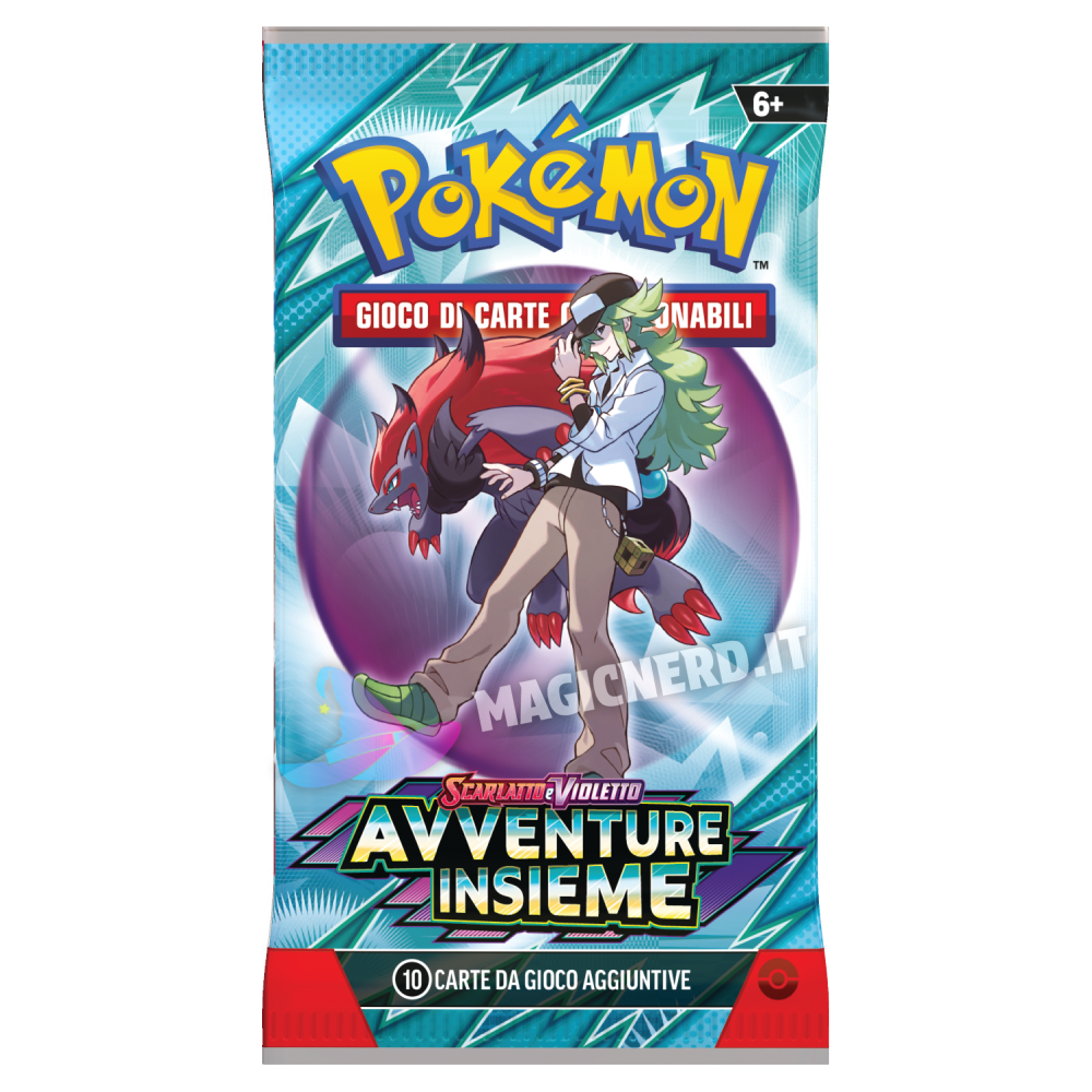 Scarlatto e Violetto Avventure Insieme Busta da 10 Carte (ITA)