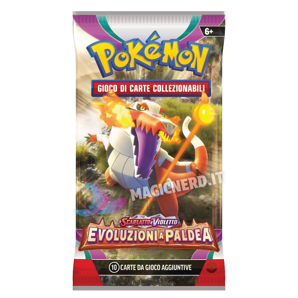 Scarlatto e Violetto Evoluzioni a Paldea Busta da 10 Carte (ITA)