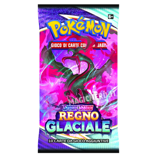Spada e Scudo Regno Glaciale Busta 10 Carte (IT) (Artwork Casuale)