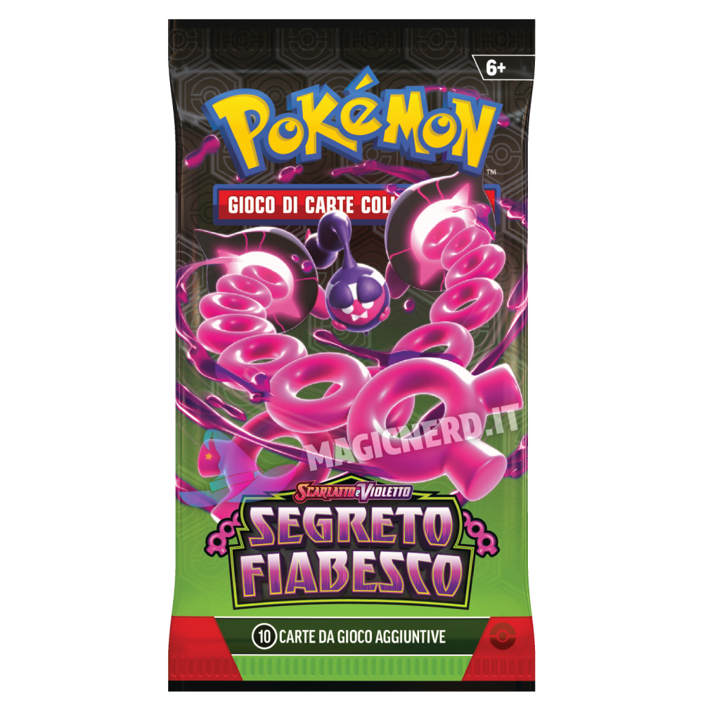 Scarlatto e Violetto Segreto Fiabesco Busta 10 Carte (IT)