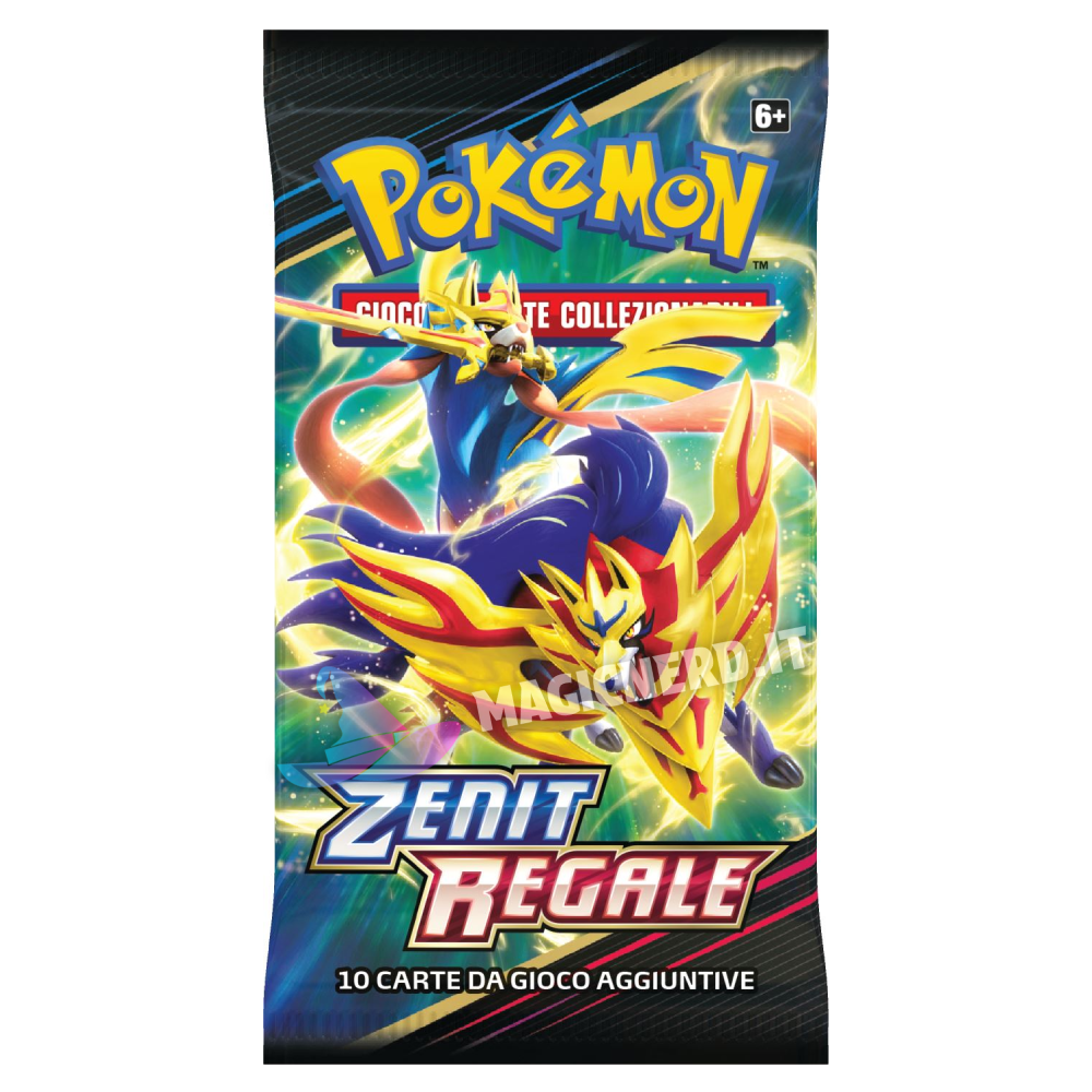 Spada e Scudo Zenit Regale Busta da 10 Carte (ITA)