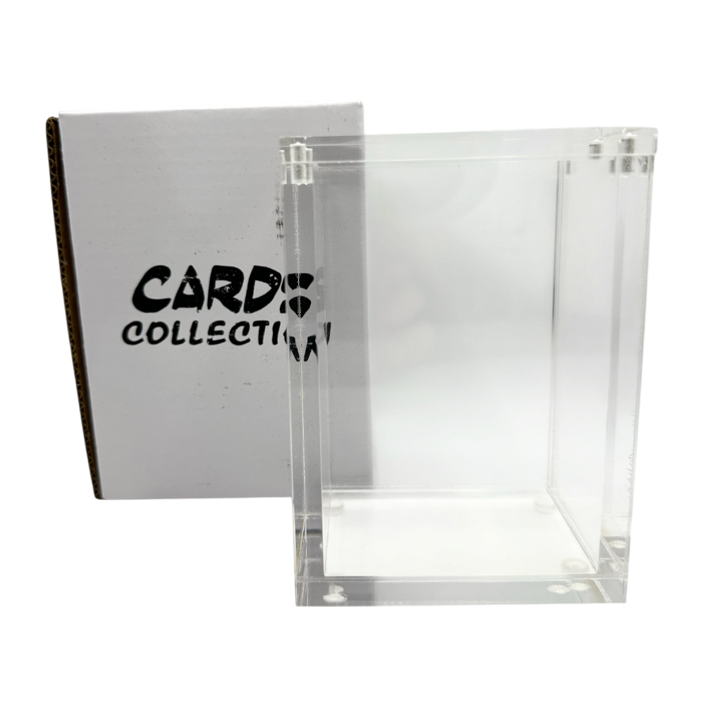 Case in Plexiglas Per Bundle 6 Bustine Pokemon Con Chiusura Magnetica - Cards Collection