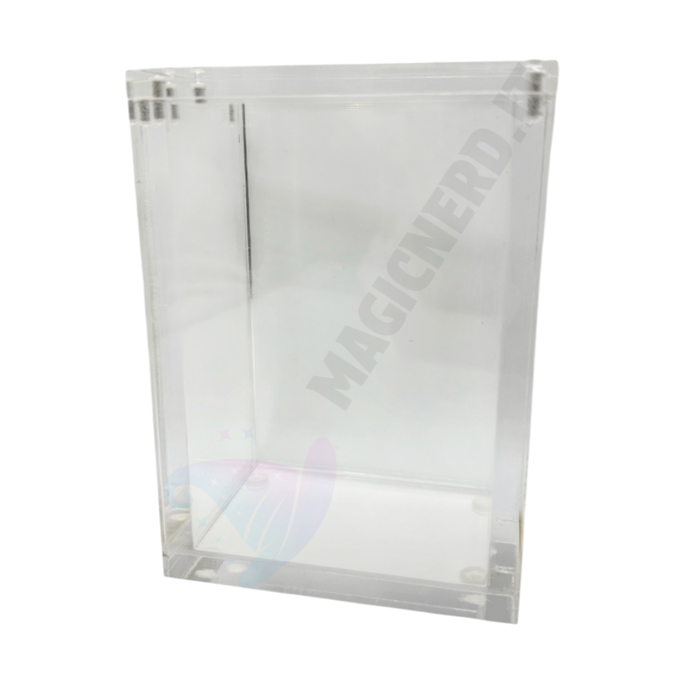 Case in Plexiglas Per Bundle 6 Bustine Pokemon Con Chiusura Magnetica - Cards Collection