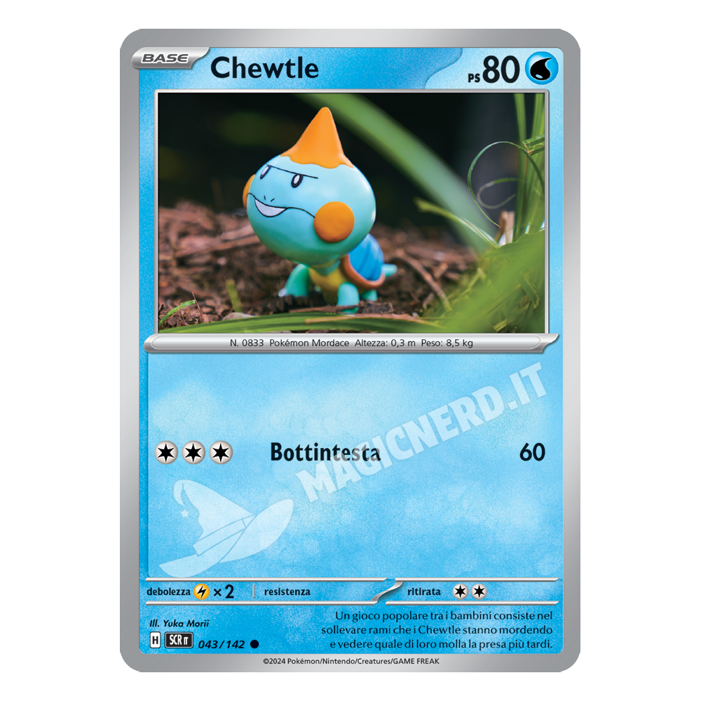 Chewtle Comune SCR 043 (ITA)