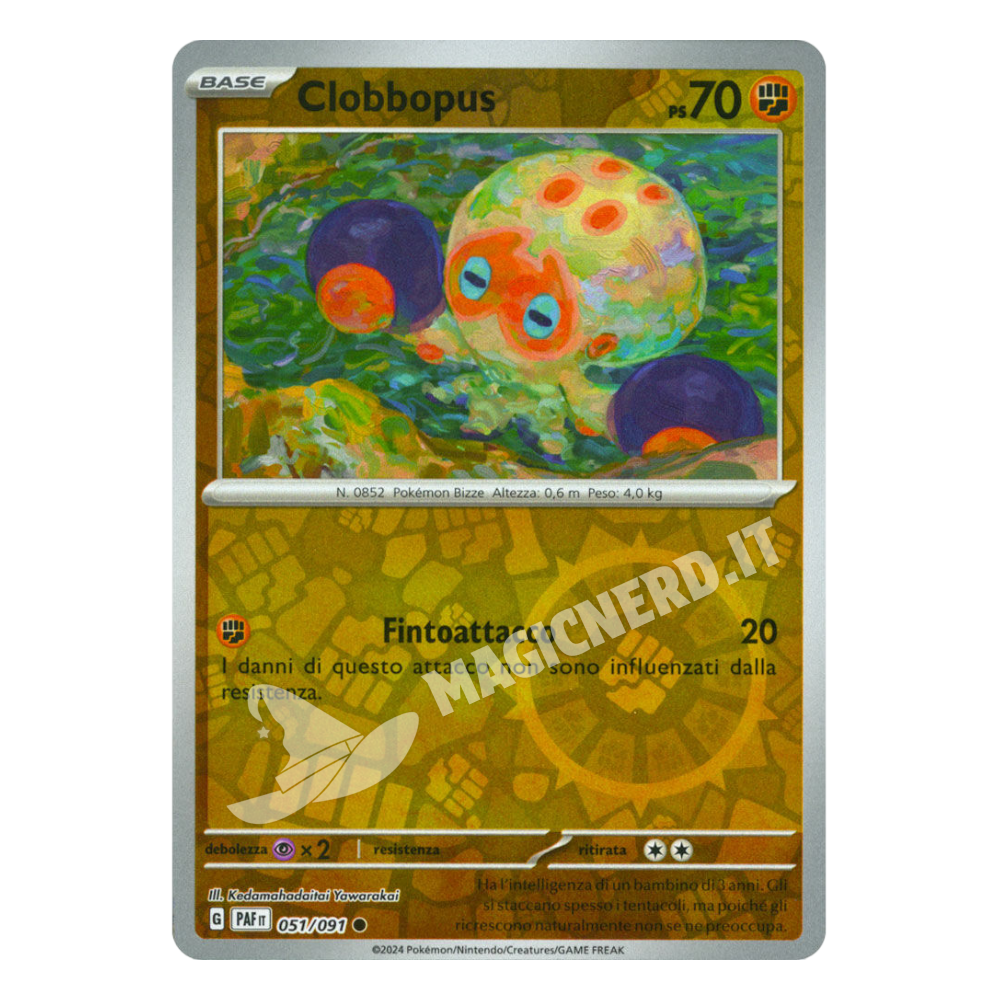 051/091 Clobbopus Comune Reverse PAF