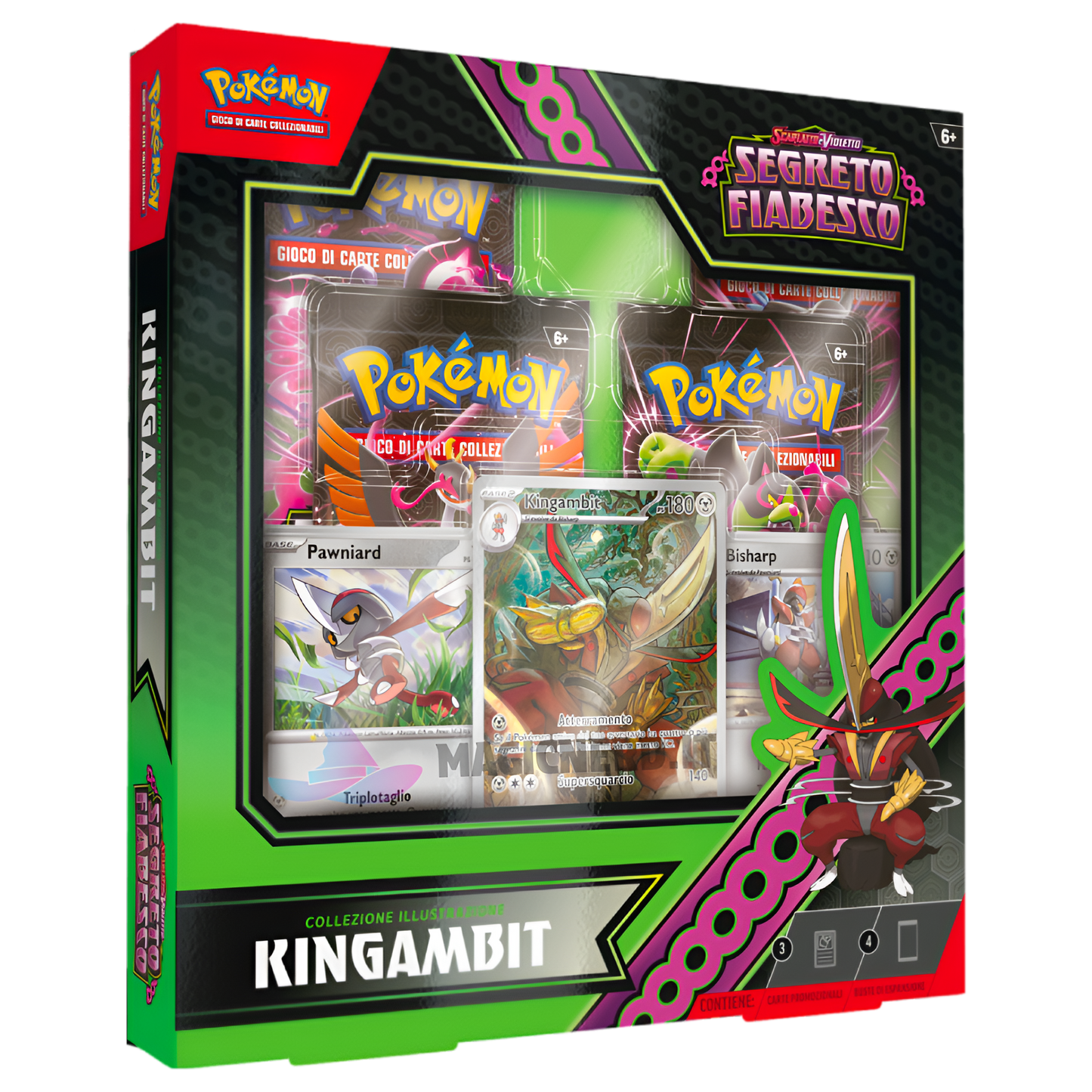 Collezione Illustrazione Kingambit Segreto Fiabesco ita