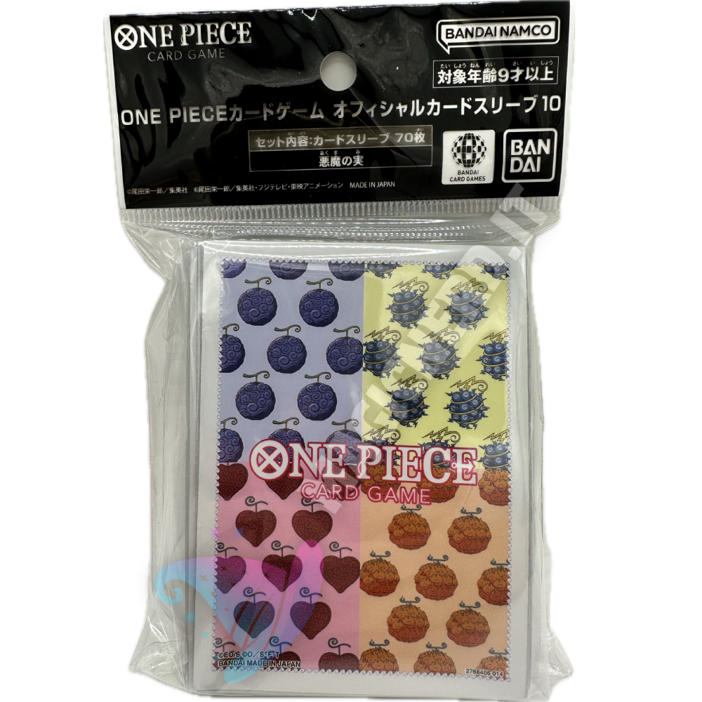 Devil Fruit Official Sleeves One Piece Card Game (70 Sleeves)