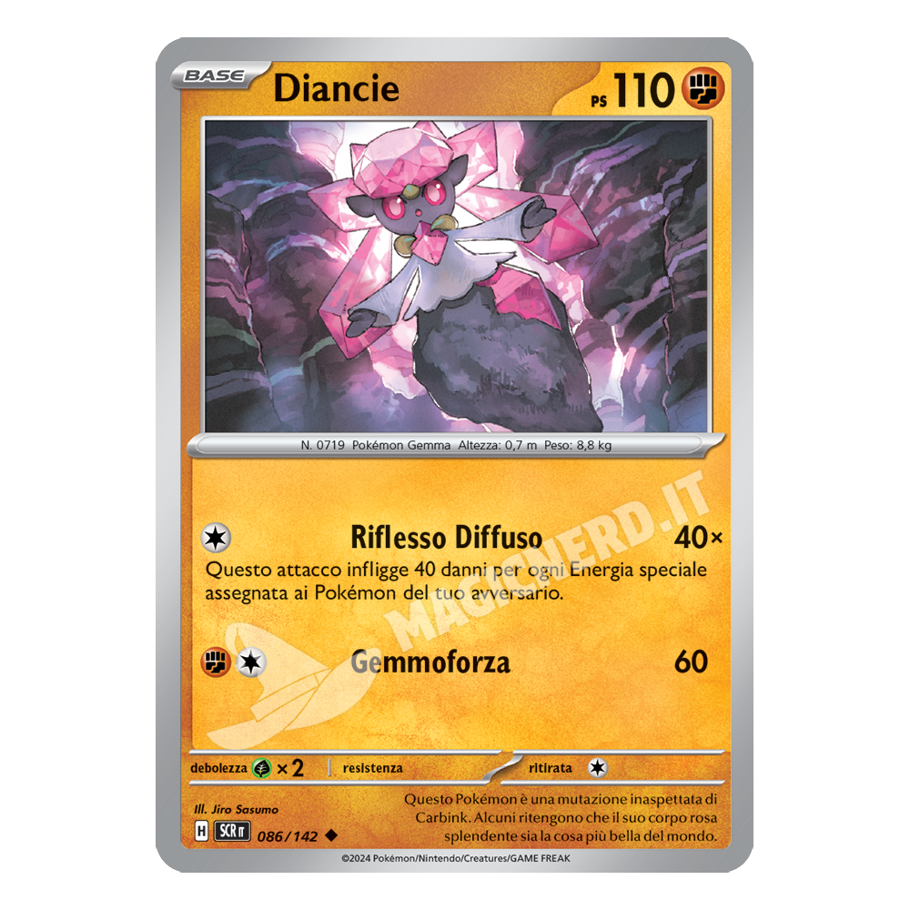 Diancie Non Comune SCR 086 (ITA)
