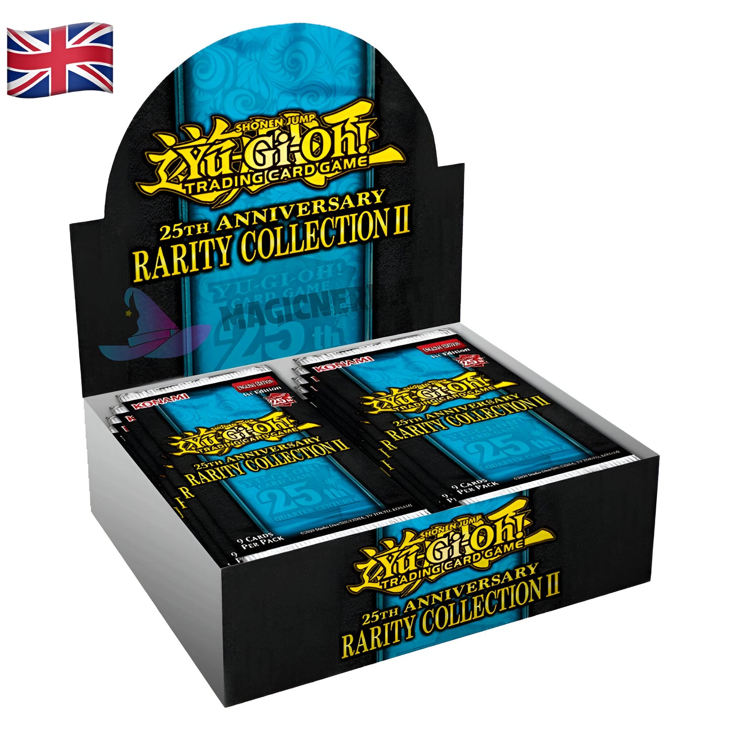 Box Display rarity ii yu gi oh