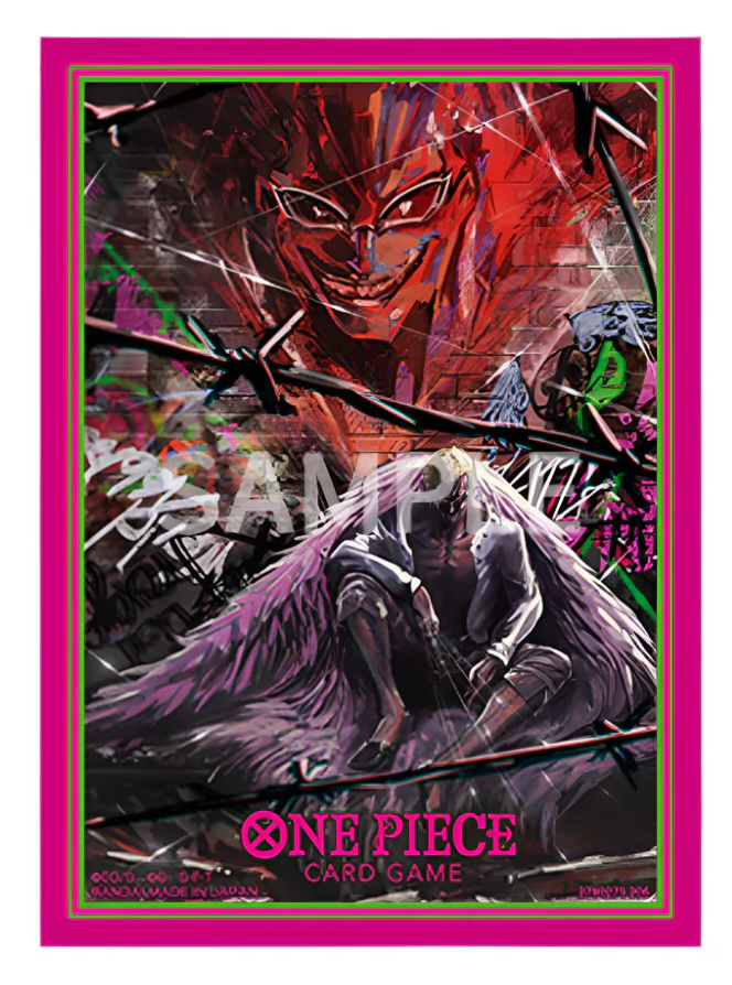 Doflamingo Official Sleeves One Piece Card Game (70 Sleeves)