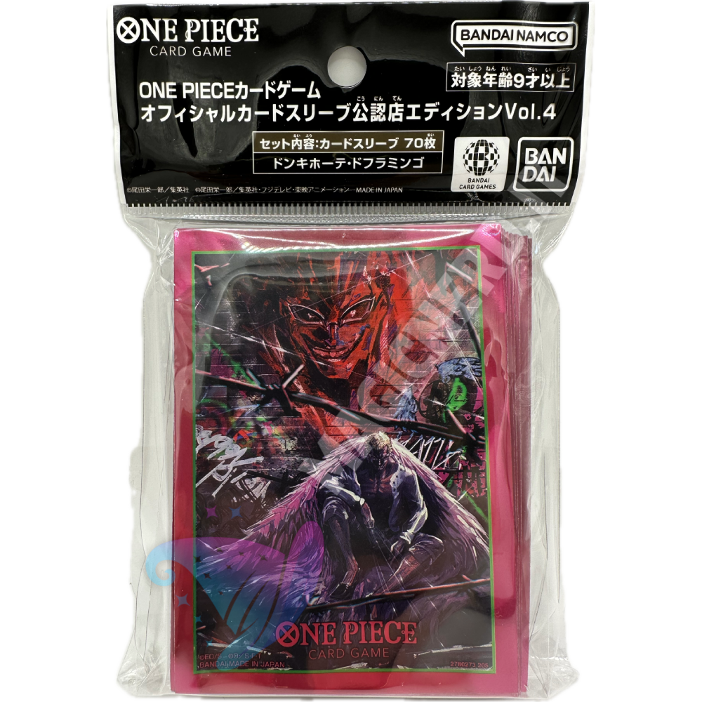 Doflamingo Official Sleeves One Piece Card Game (70 Sleeves)