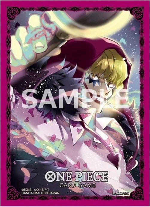 Donquijote Rosinante Official Sleeves One Piece Card Game (70 Sleeves)