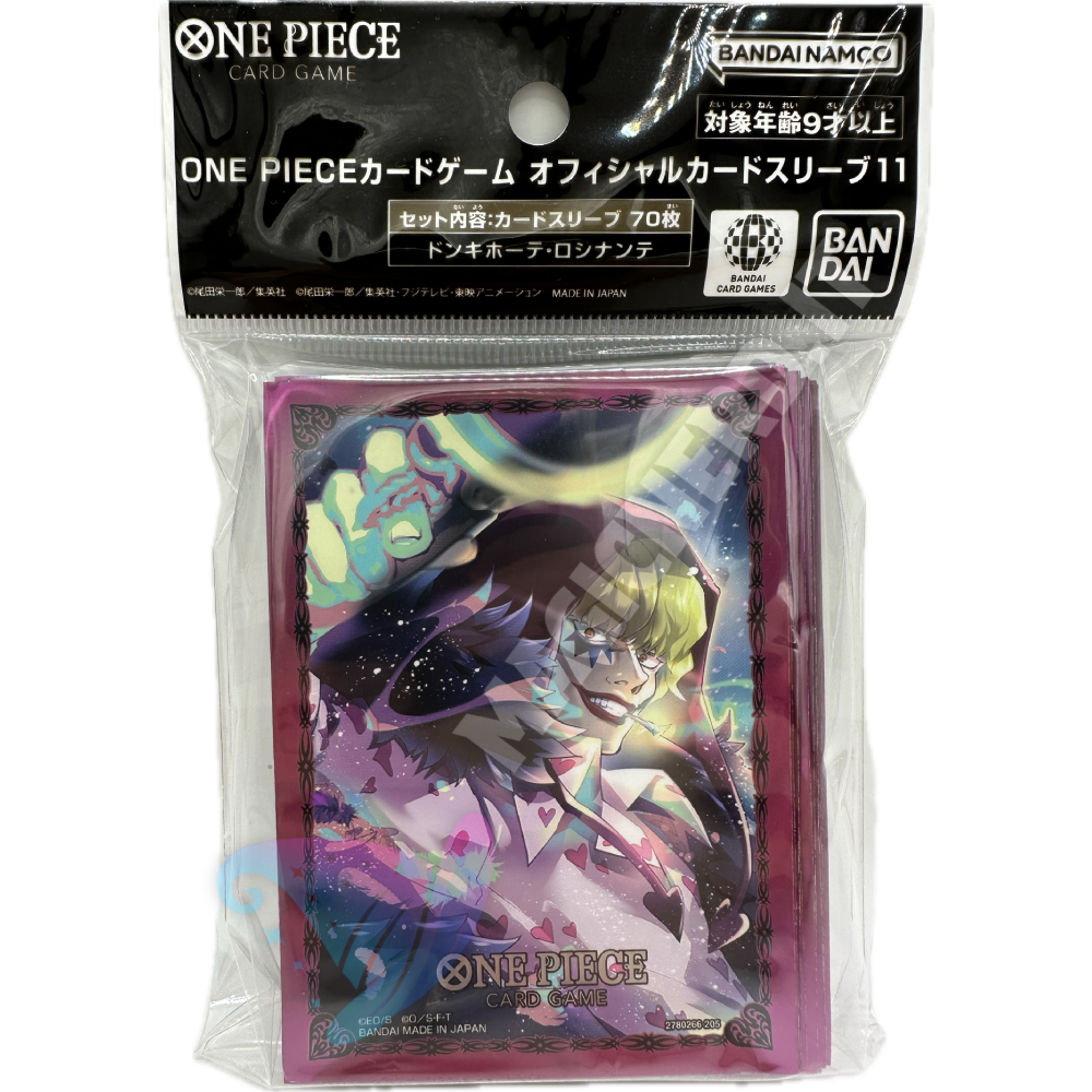 Donquijote Rosinante Official Sleeves One Piece Card Game (70 Sleeves)
