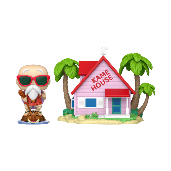 Funko Pop! Town Animation Dragon Ball Master Roshi at Kame House 46