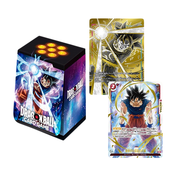 Dragon Ball Super Card Game Fusion World Official Card Case 01 Son Goku – 2 Promo Card (EN)