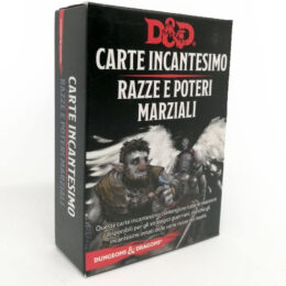 D&D 5a Edizione - Carte Incantesimo Razze e Poteri Marziali