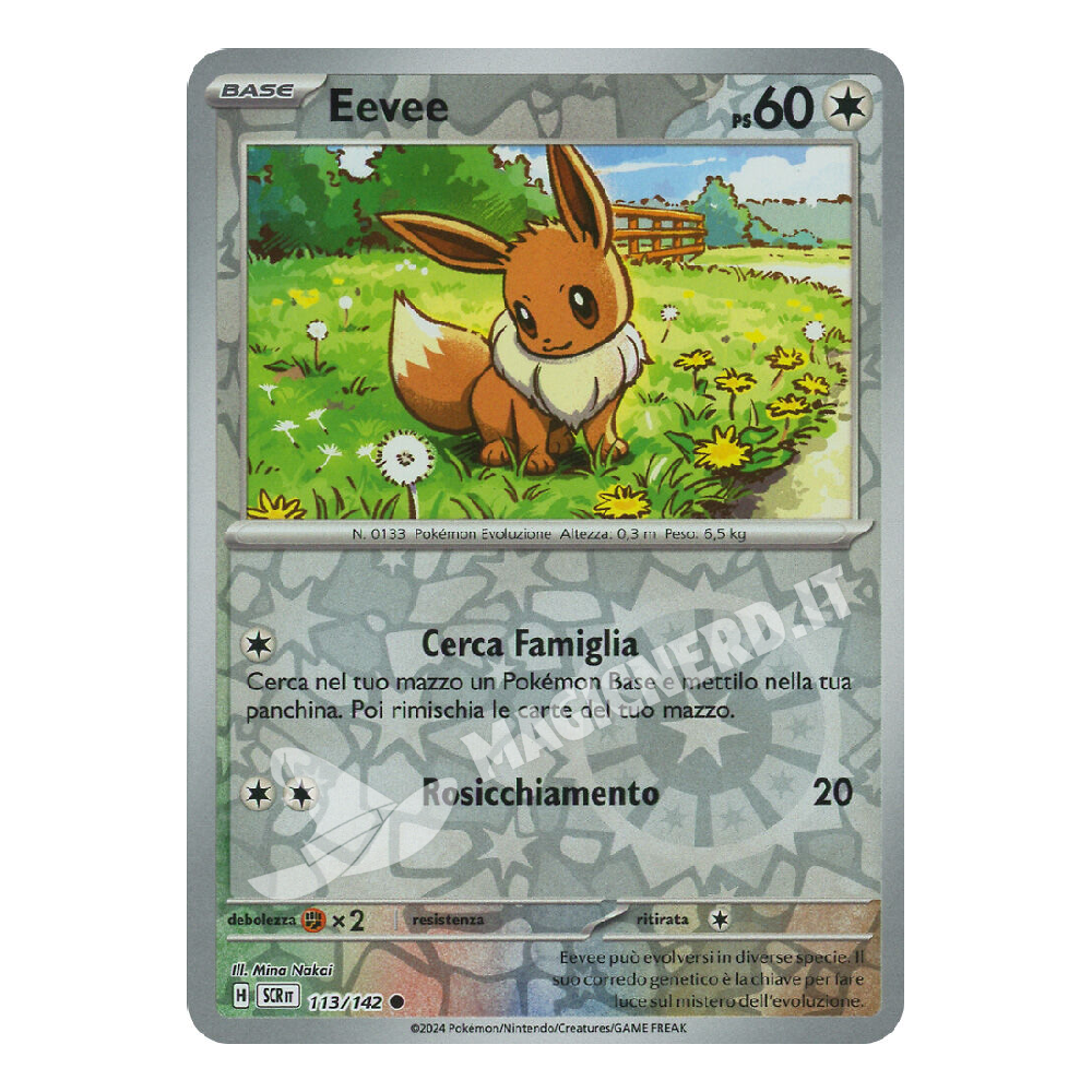 Eevee Comune Reverse SCR 113 (ITA)