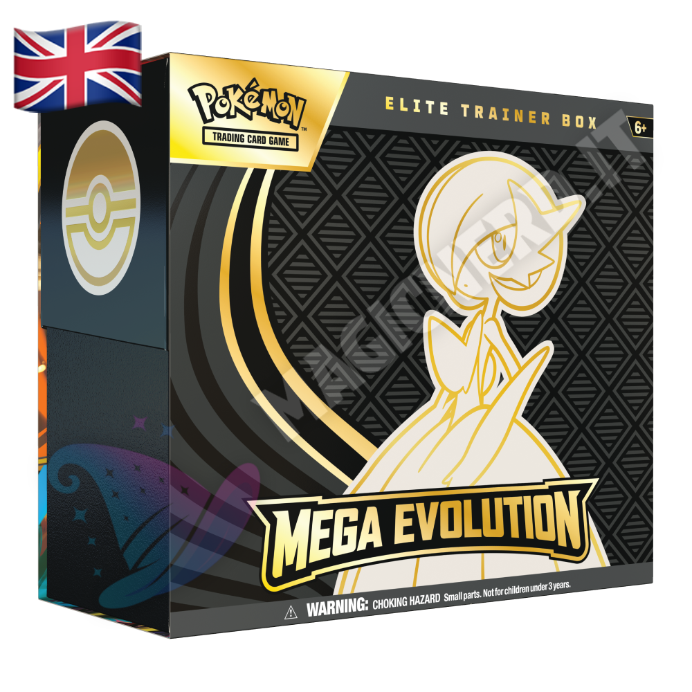 (LEGGERMENTE DANNEGGIATO) Mega Evolution Elite Trainer Box ETB Mega Gardevoir (ENG)